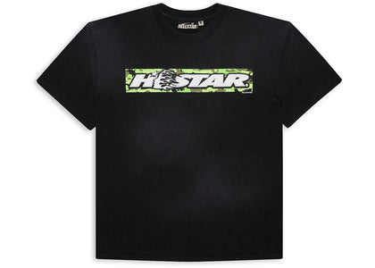 Hellstar Box Logo T-Shirt Green - authentic Hellstar apparel