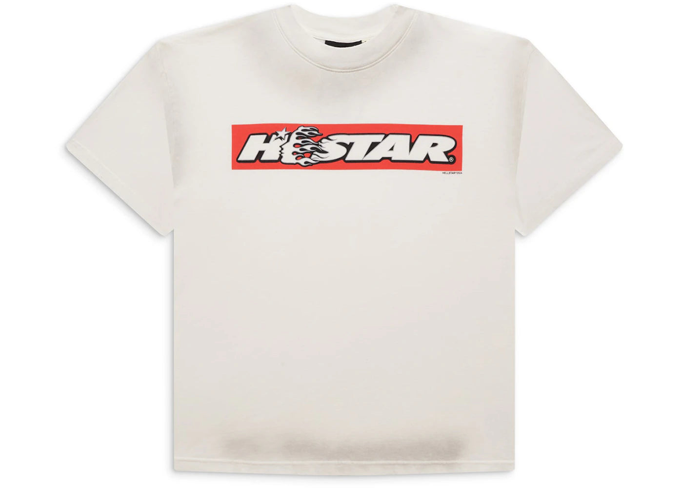 Hellstar Box Logo T-Shirt Red - vue secondaire A
