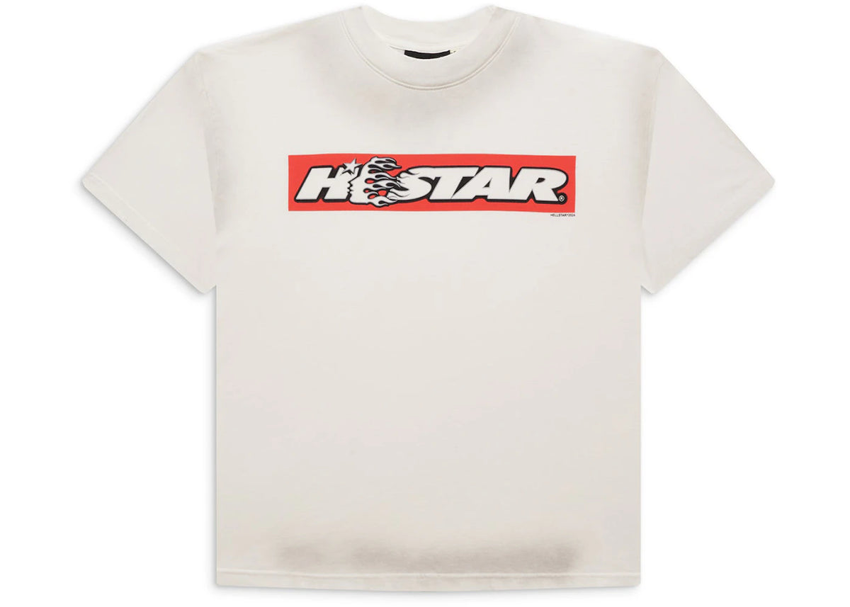 Hellstar Box Logo T-Shirt Red - vue 360