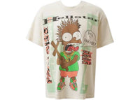 Hellstar Cartoon Cross T-shirt White