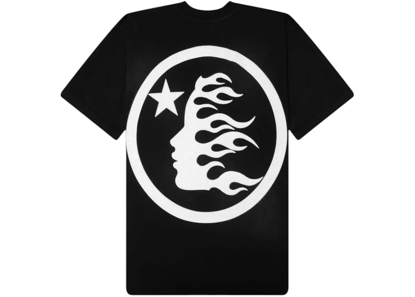 Hellstar Classic Logo Rhinestones Tee Black - vue secondaire B