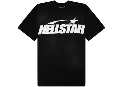 Hellstar Classic Logo Rhinestones Tee Black - product view 2