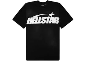 Hellstar Classic Logo Rhinestones Tee Black