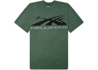 Hellstar Classic Logo Rhinestones Tee Green