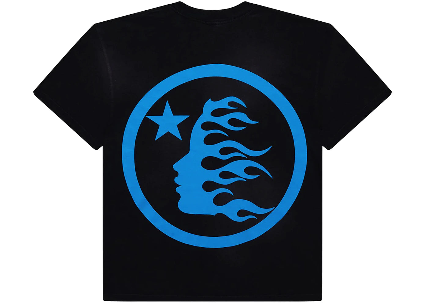 Hellstar Classic T-shirt (Gel Print) Black/Blue - vue secondaire B