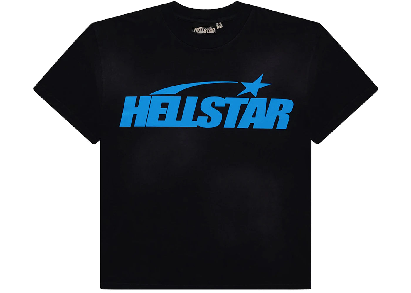 Hellstar Classic T-shirt (Gel Print) Black/Blue - vue secondaire A