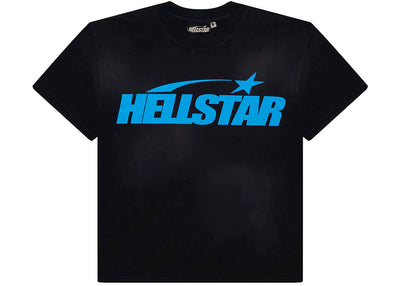 Hellstar Classic T-shirt (Regular Print) Black/Blue