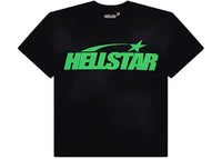 Hellstar Classic T-shirt (Regular Print) Black/Green