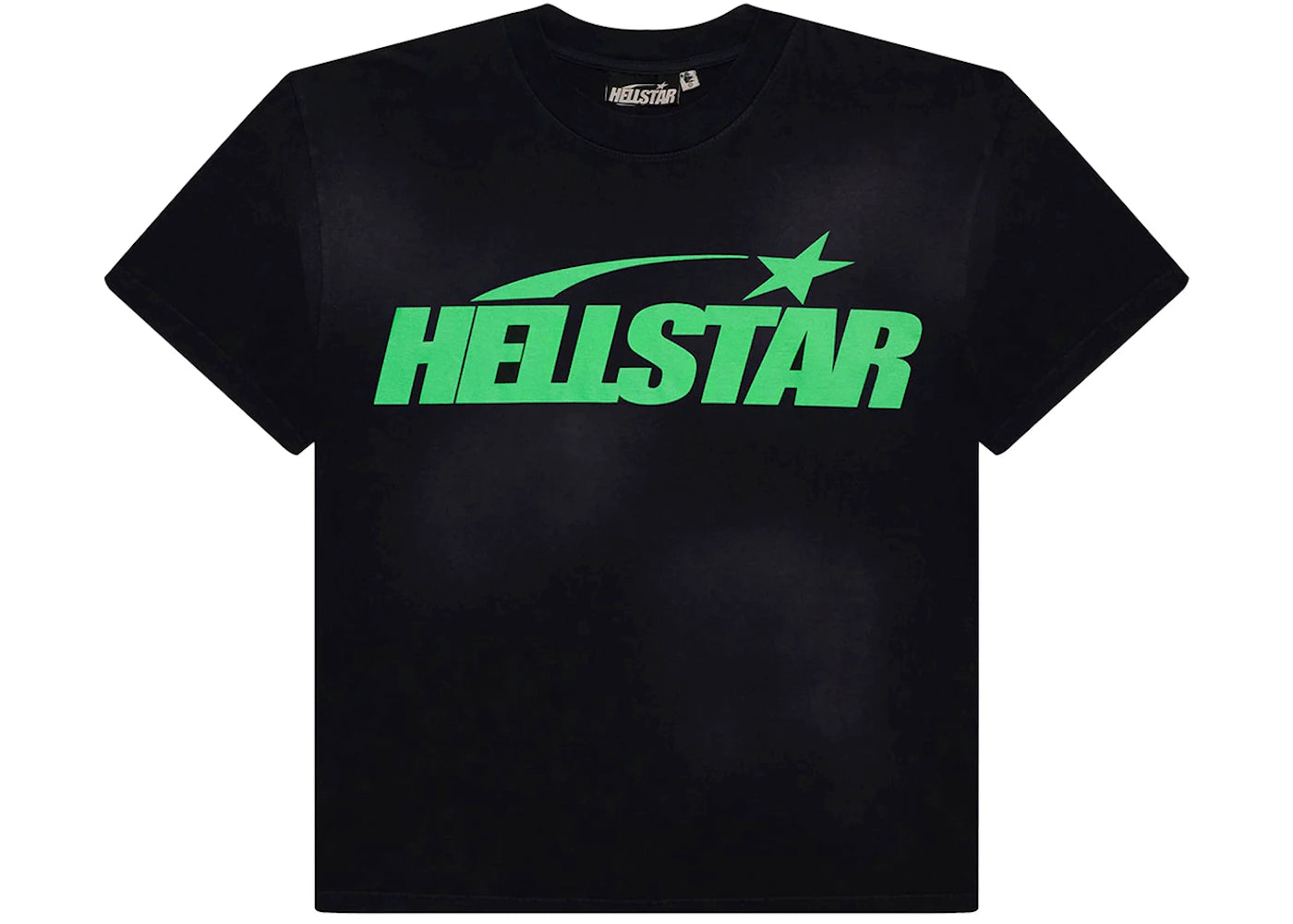 Hellstar Classic T-shirt (Regular Print) Black/Green - vue secondaire A