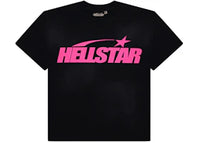 Hellstar Classic T-shirt (Regular Print) Black/Pink