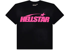 Hellstar Classic T-shirt (Regular Print) Black/Pink