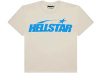 Hellstar Classic T-shirt (Regular Print) White/Blue