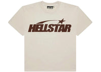 Hellstar Classic T-shirt (Regular Print) White/Brown