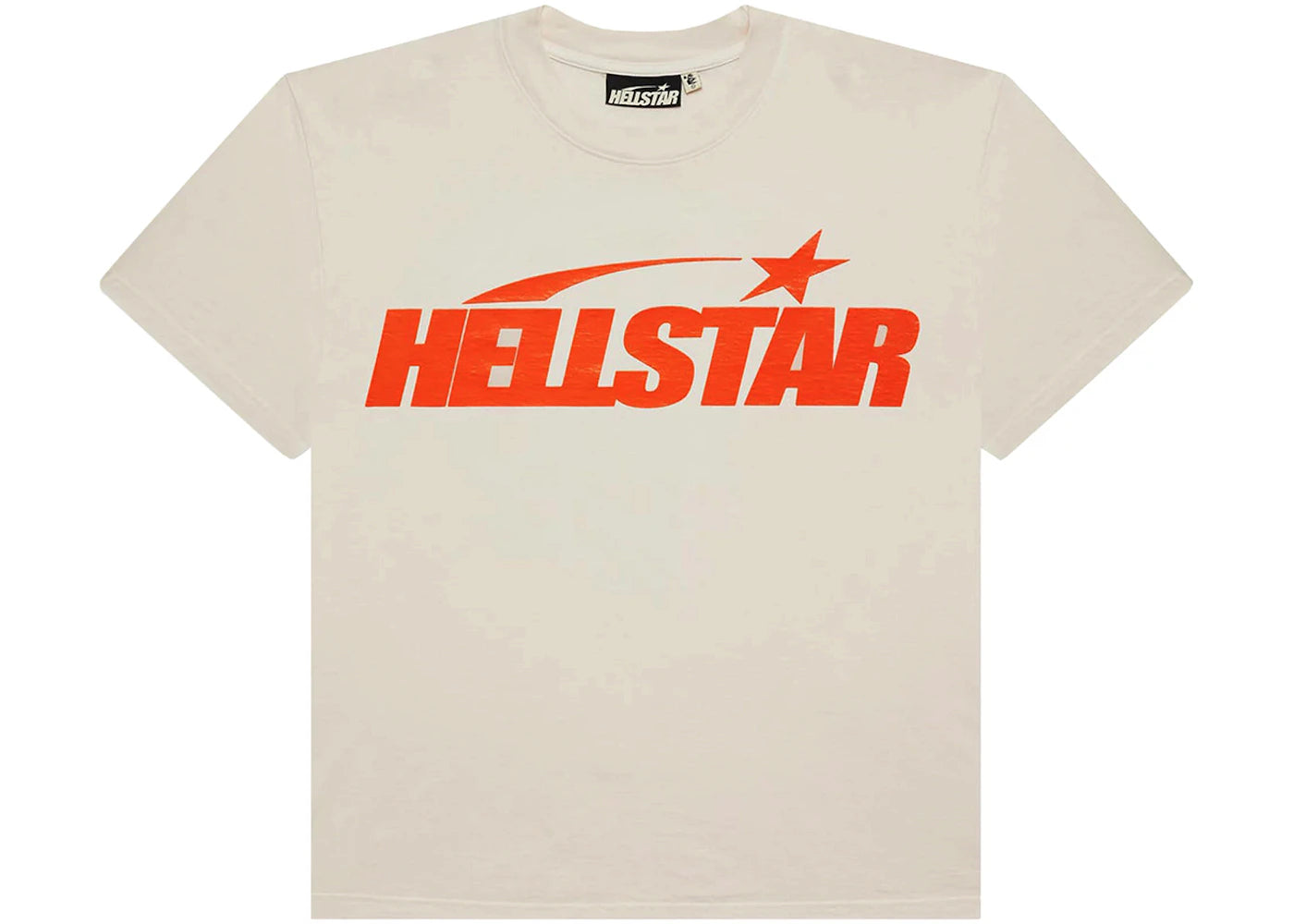 Hellstar Classic T-shirt (Regular Print) White/Orange - vue secondaire A