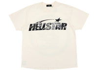 Hellstar Classic T-shirt White/Black (Gel Print)