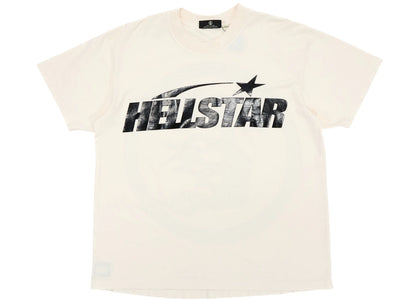 Hellstar Classic T-shirt White/Black (Gel Print) - authentic Hellstar apparel
