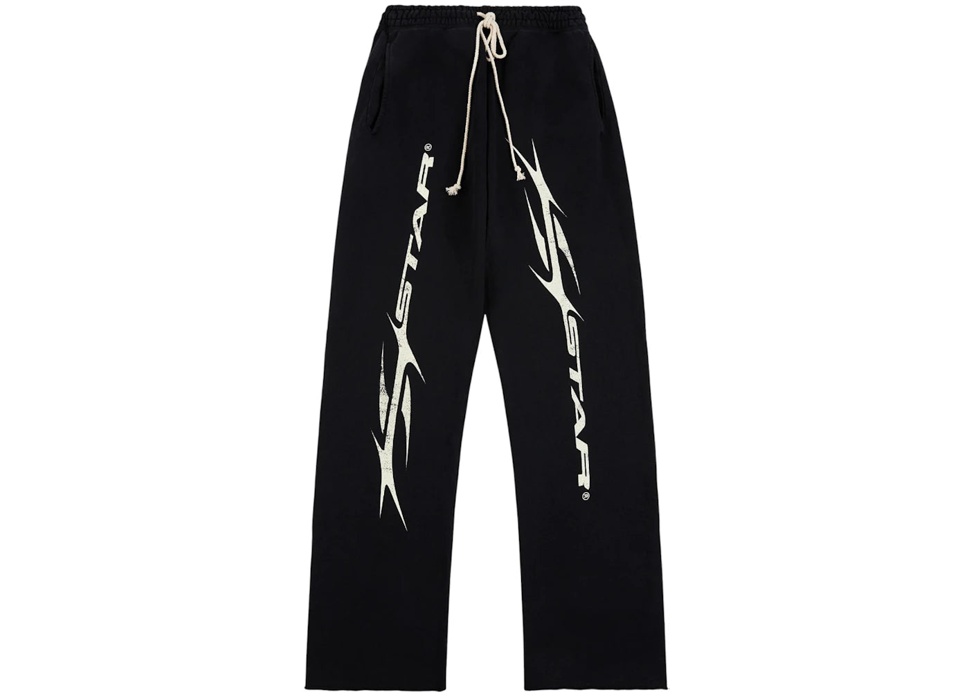 Hellstar Flame Sweatpant Black - vue 360