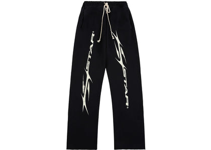 Hellstar Flame Sweatpant Black - authentic Hellstar product