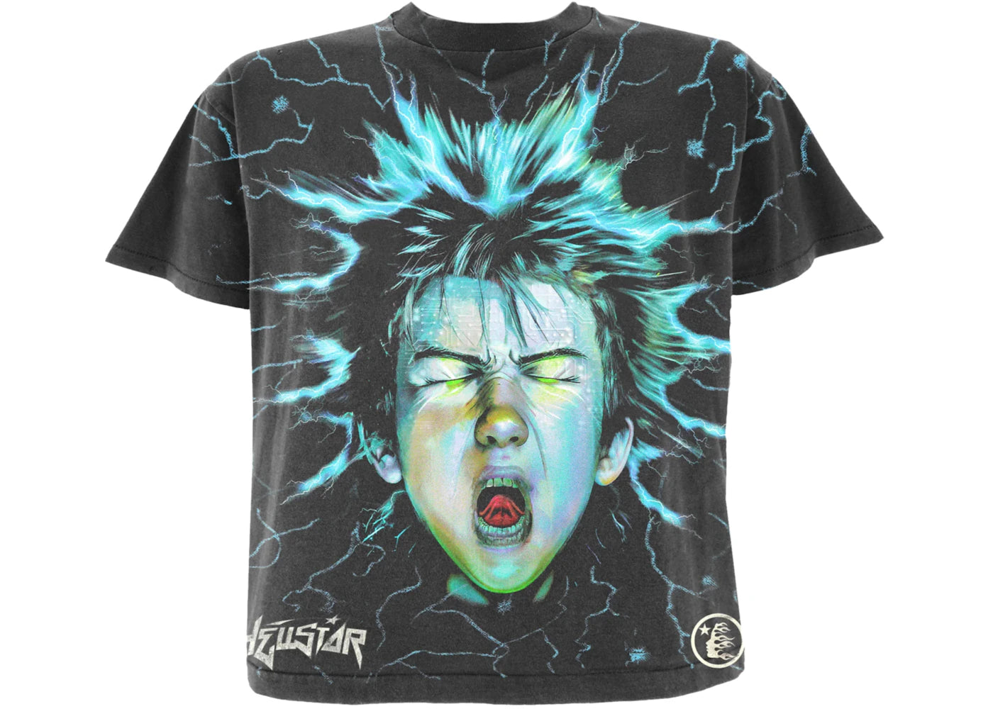 Hellstar Electric Kid T-Shirt Black - vue secondaire A