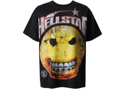 Hellstar Evil Smile T-shirt Black - authentic Hellstar apparel
