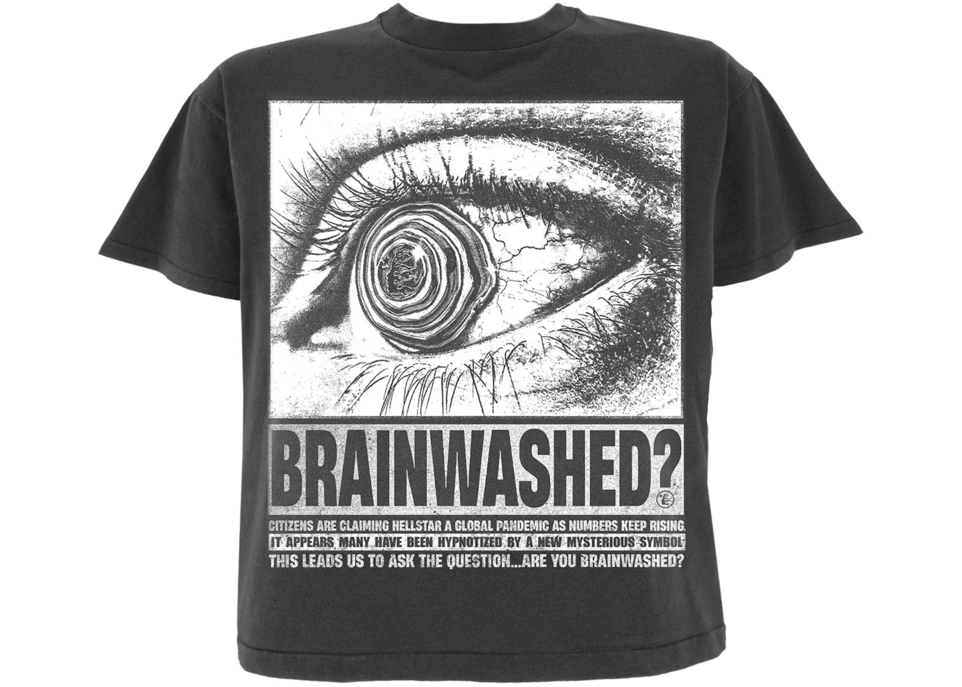 Hellstar Eyeball T-Shirt Black - vue secondaire A