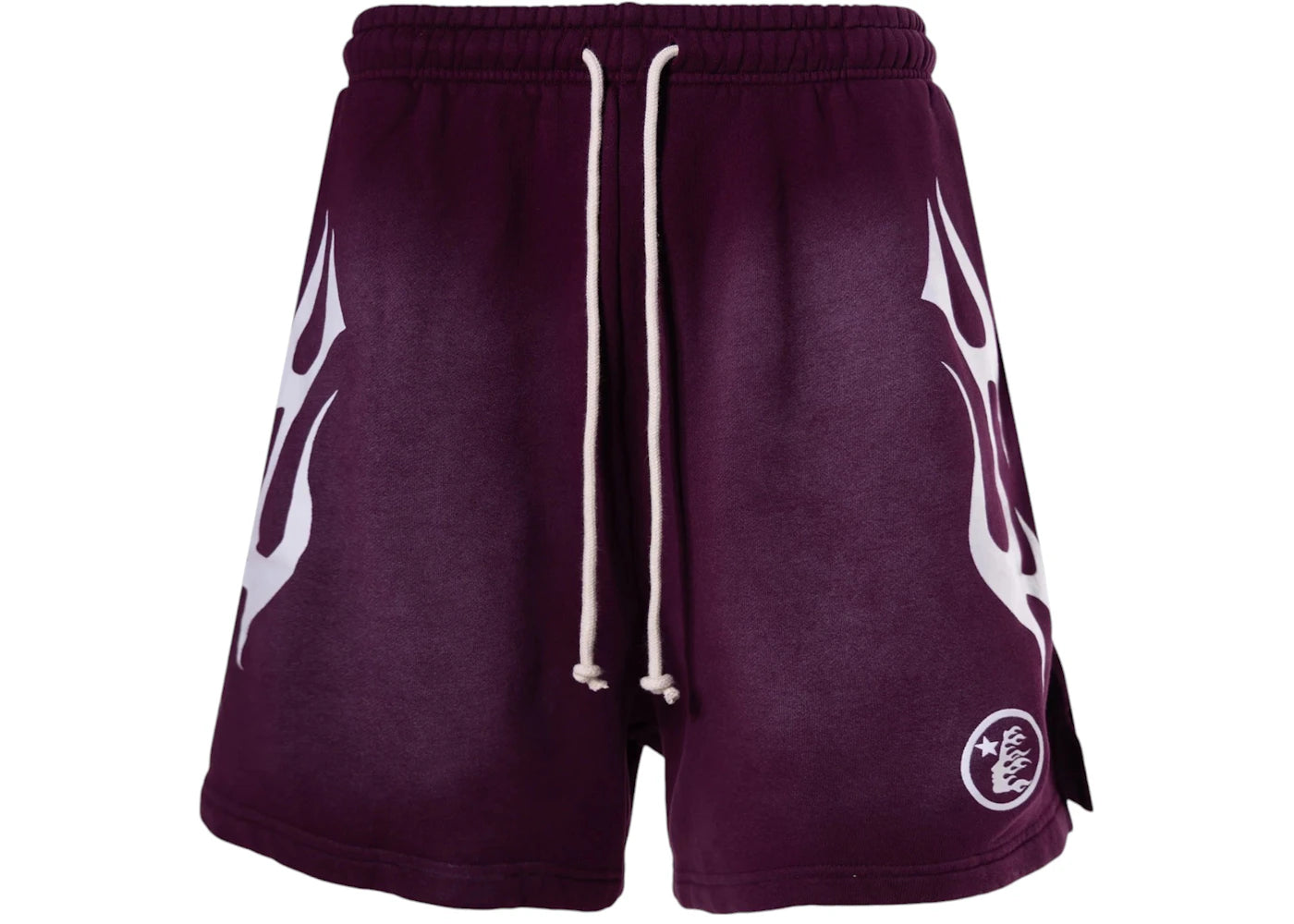 Hellstar Flame Shorts Brown - vue secondaire A