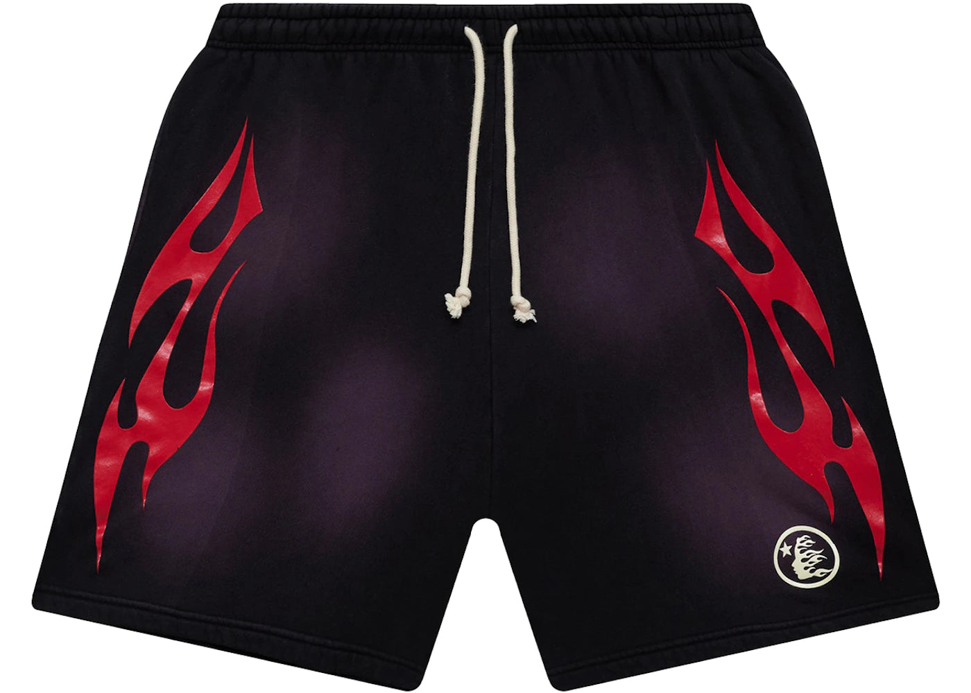Hellstar Flame Shorts Purple - vue secondaire A