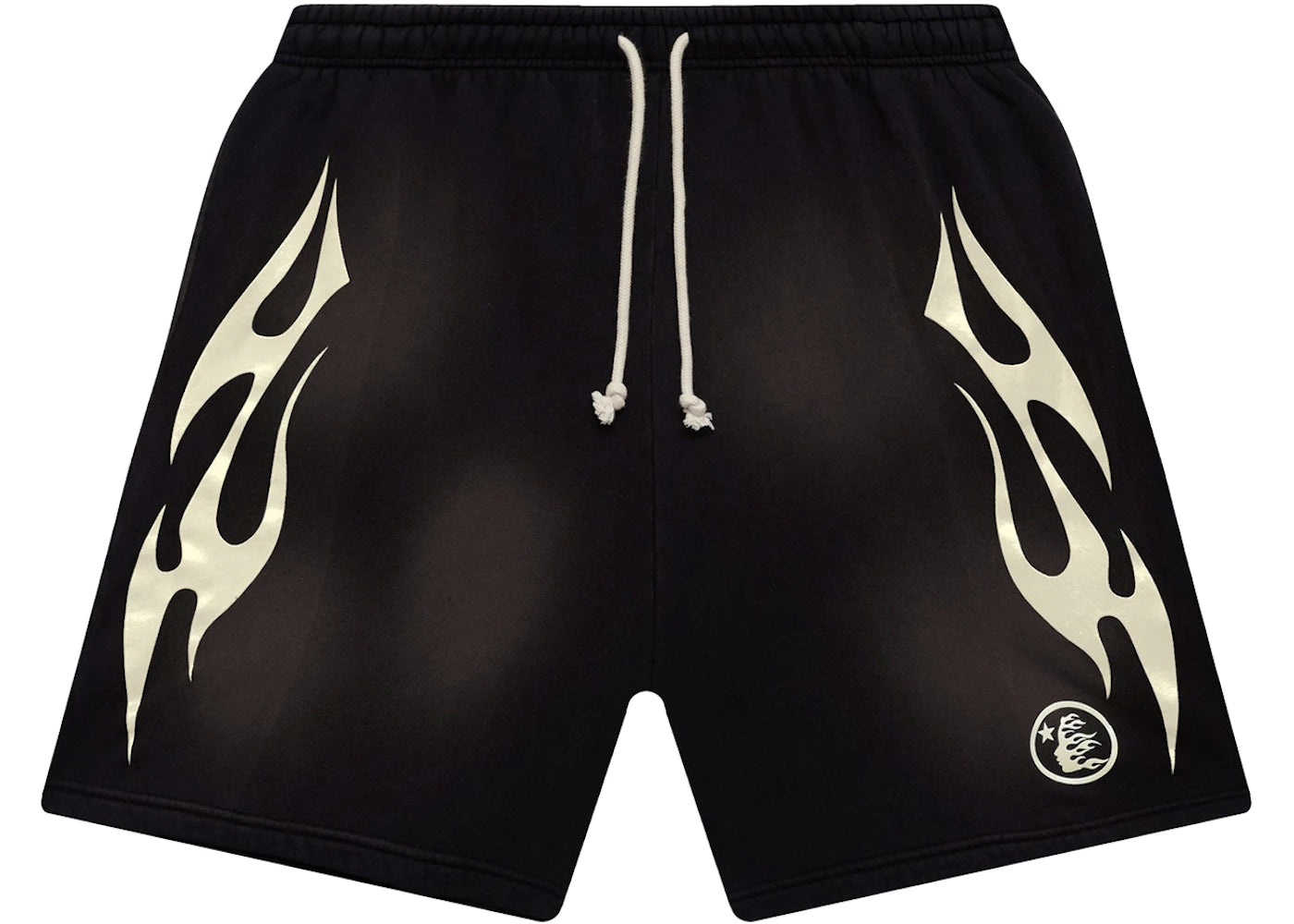 Hellstar Flame Shorts Brown/White - vue secondaire A