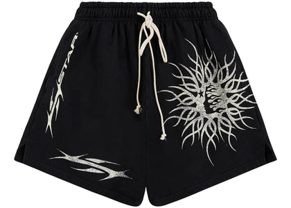 Hellstar Flame Yang Short Black - authentic Hellstar product