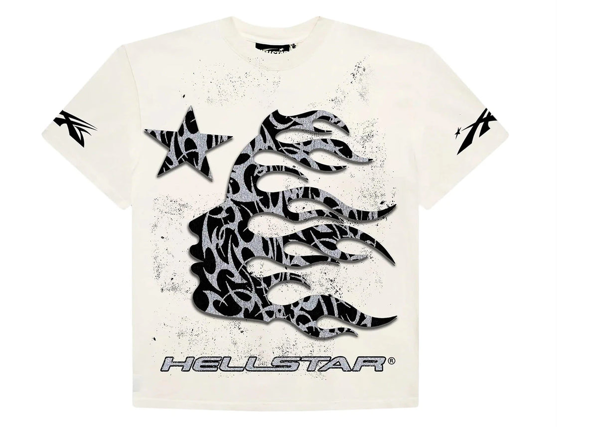 Hellstar Glitter P2P T-shirt Black - vue secondaire A