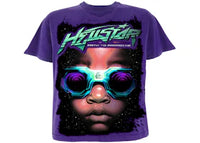 Hellstar Goggles T-Shirt Purple