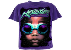 Hellstar Goggles T-Shirt Purple
