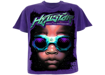 Hellstar Goggles T-Shirt Purple - apparel view 2