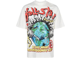 Hellstar Heaven On Earth T-shirt Cream - vue 360