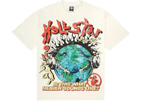 Hellstar Heaven On The Earth T-shirt Cream