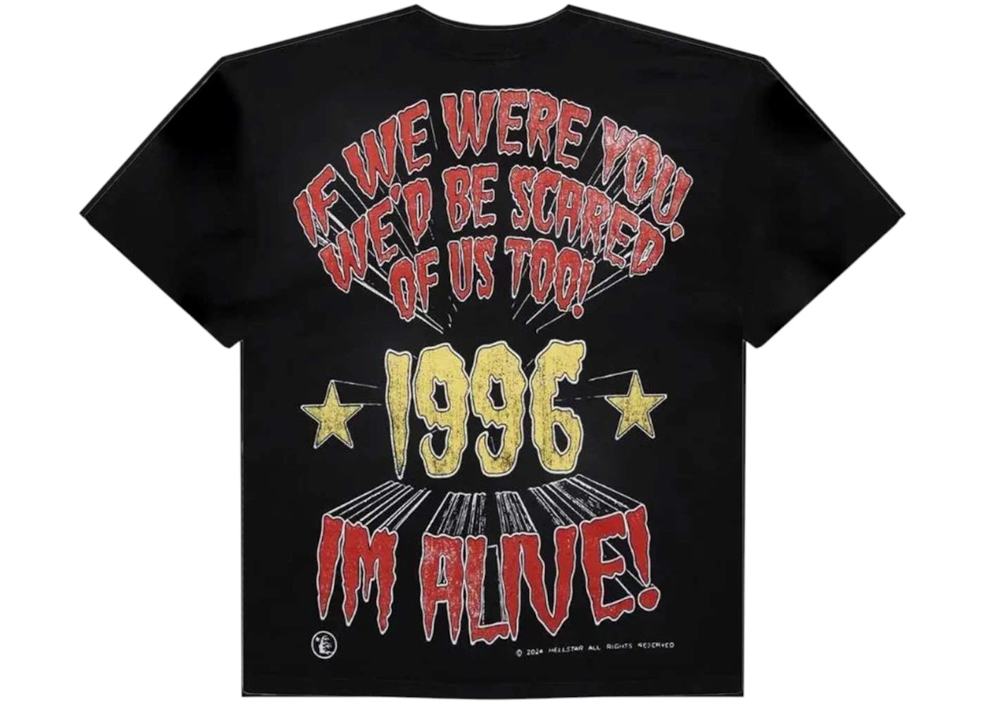 Hellstar Hellstar Halloween1996 P2P T-shirt Black - vue secondaire B
