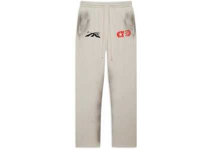 Hellstar If You Dont Like Us Beat Us Sweatpants White - authentic Hellstar apparel