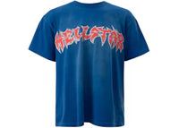 Hellstar Metal Logo T-shirt Blue