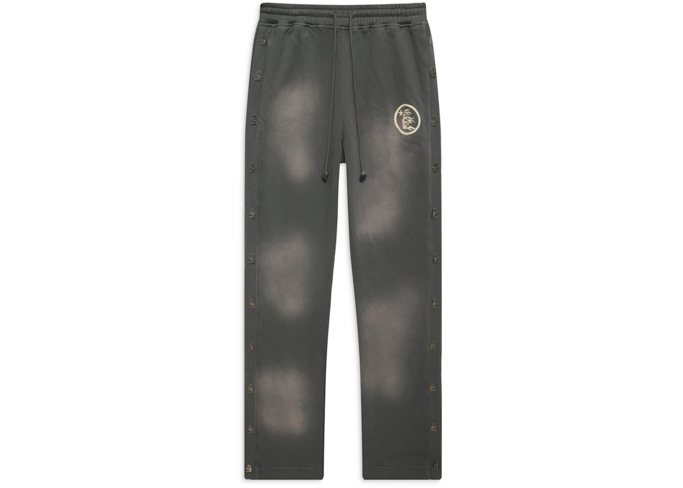 Hellstar Mirror Faced Sweatpants Grey - vue secondaire A