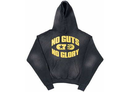 Hellstar No Guts No Glory Hoodie Black - apparel view 2