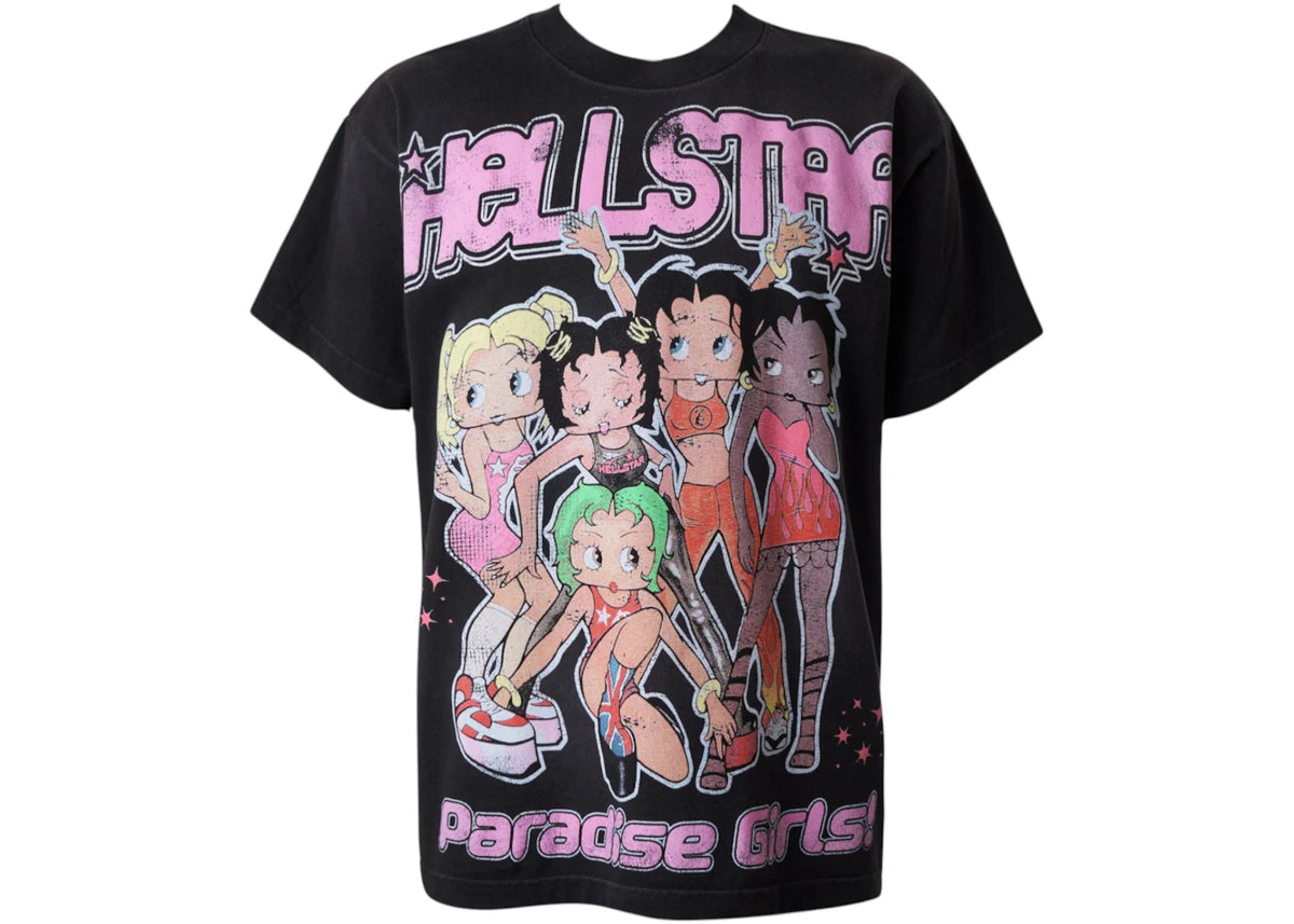 Hellstar Paradise Girls T-shirt Black - vue 360