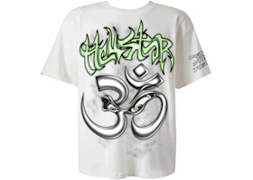 Hellstar Reach Your Inner Peace Om T-shirt White - vue 360