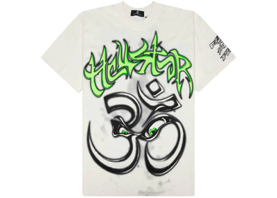 Hellstar Reach Your Inner Peace Yoga T-shirt White