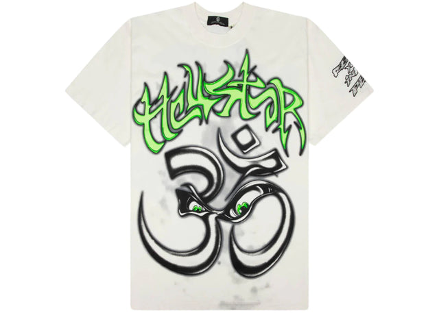 Hellstar Reach Your Inner Peace Yoga T-shirt White