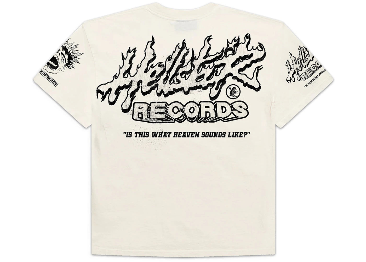 Hellstar Records T-Shirt White - vue secondaire B