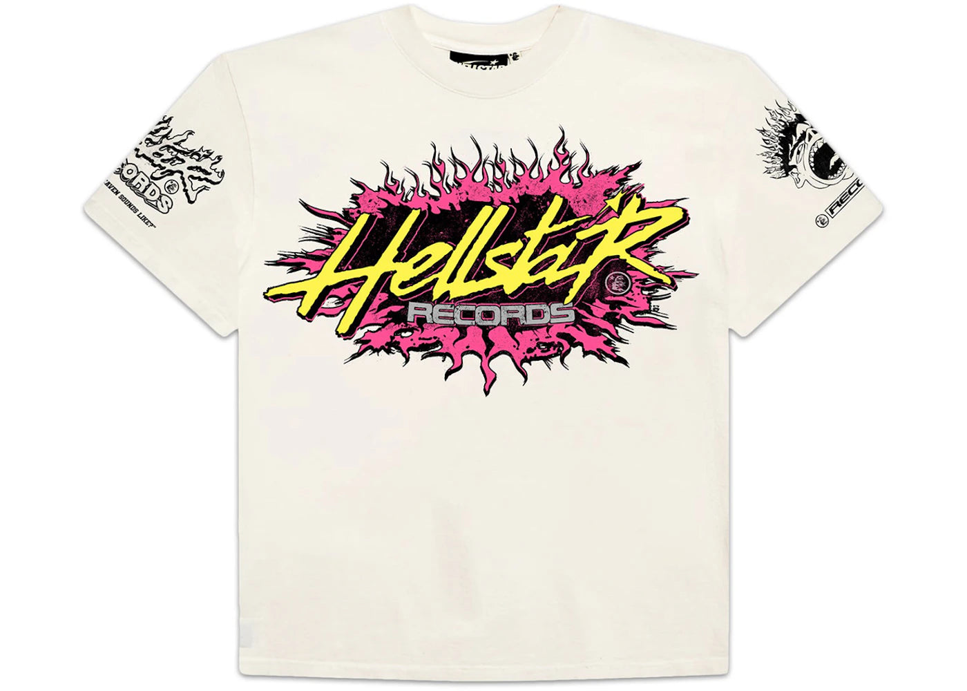 Hellstar Records T-Shirt White - vue secondaire A