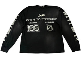 Hellstar Scoreboard L/S T-shirt Black - vue 360