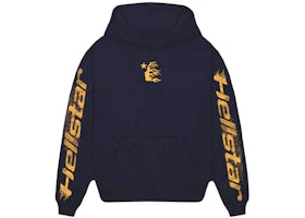 Hellstar Speed Hoodie Navy - vue 360