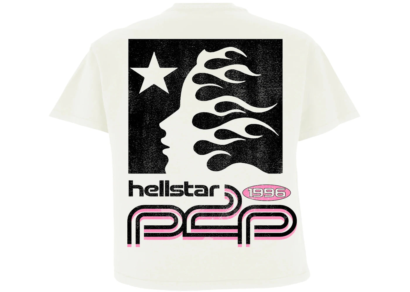 Hellstar Sport Logo T-Shirt White - vue secondaire B