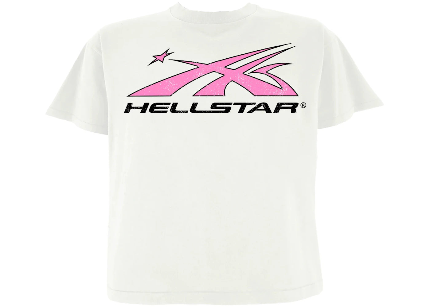 Hellstar Sport Logo T-Shirt White - vue secondaire A